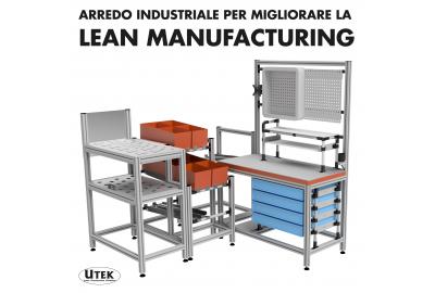 Arredamento industriale per migliorare la Lean Manufacturing