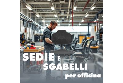 Sedie e Sgabelli per l'officina, quali scegliere?