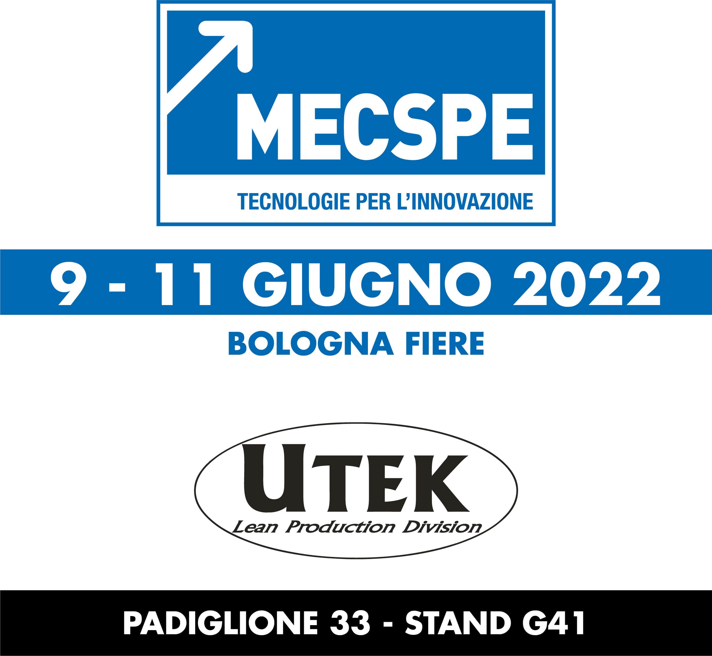 MECSPE 2022 - Bologna Fiere: Ci saremo anche noi!